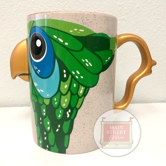 Disney Parks Mary Poppins Parrot Head Umbrella Handle Design Mug 22 oz - NEW - Picture 1 of 3
